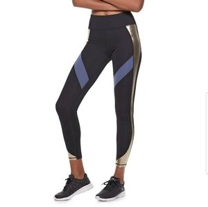 Women's FILA SPORT Shine Inset High-Waisted Leggin